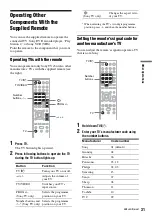 Preview for 31 page of Sony HT-RD150 Operating Instructions Manual