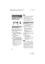 Предварительный просмотр 14 страницы Sony HT-RT3 Operating Instructions Manual