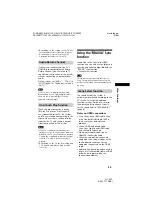 Preview for 21 page of Sony HT-RT3 Operating Instructions Manual