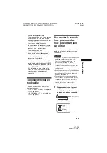 Preview for 55 page of Sony HT-RT3 Operating Instructions Manual