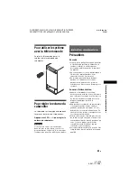 Preview for 57 page of Sony HT-RT3 Operating Instructions Manual