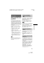 Preview for 87 page of Sony HT-RT3 Operating Instructions Manual