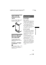 Preview for 91 page of Sony HT-RT3 Operating Instructions Manual