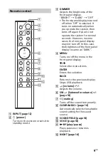 Предварительный просмотр 9 страницы Sony HT-RT4 Operating Instructions Manual