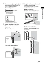 Предварительный просмотр 11 страницы Sony HT-RT4 Operating Instructions Manual