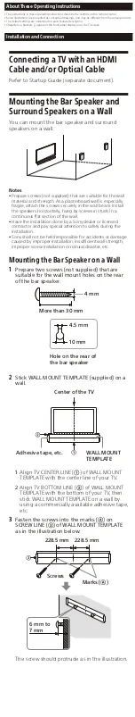 Предварительный просмотр 2 страницы Sony HT-S20R User Manual