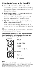 Предварительный просмотр 9 страницы Sony HT-S400 User Manual