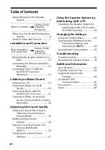 Preview for 4 page of Sony HT-S40R Operating Instructions Manual