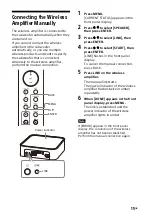 Preview for 15 page of Sony HT-S40R Operating Instructions Manual