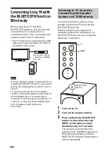 Preview for 16 page of Sony HT-S40R Operating Instructions Manual