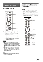 Preview for 19 page of Sony HT-S40R Operating Instructions Manual