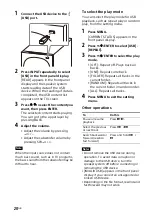 Preview for 20 page of Sony HT-S40R Operating Instructions Manual