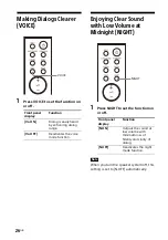 Preview for 26 page of Sony HT-S40R Operating Instructions Manual