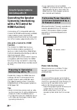 Preview for 28 page of Sony HT-S40R Operating Instructions Manual