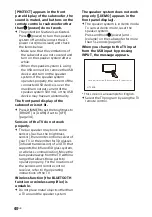 Preview for 40 page of Sony HT-S40R Operating Instructions Manual