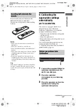 Preview for 23 page of Sony HT-SF1000 Operating Instructions Manual