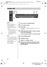 Предварительный просмотр 30 страницы Sony HT-SF1000 Operating Instructions Manual