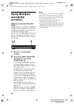 Preview for 46 page of Sony HT-SF1000 Operating Instructions Manual