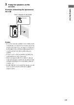 Предварительный просмотр 13 страницы Sony HT-SF1100 Operating Instructions Manual