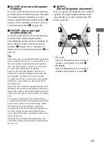 Preview for 37 page of Sony HT-SF1100 Operating Instructions Manual