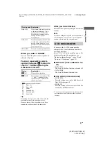 Preview for 27 page of Sony HT-SF1200 Operating Instructions Manual