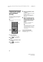 Preview for 28 page of Sony HT-SF1200 Operating Instructions Manual