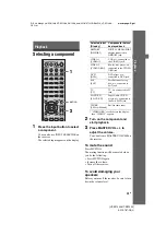 Preview for 29 page of Sony HT-SF1200 Operating Instructions Manual