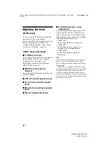 Preview for 36 page of Sony HT-SF1200 Operating Instructions Manual