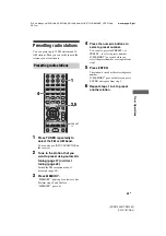 Preview for 49 page of Sony HT-SF1200 Operating Instructions Manual