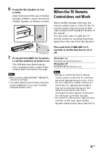 Preview for 17 page of Sony HT-SF200 Operating Instructions Manual