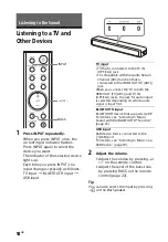 Preview for 18 page of Sony HT-SF200 Operating Instructions Manual