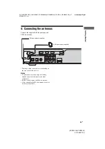 Предварительный просмотр 23 страницы Sony HT-SF2000 Operating Instructions Manual