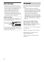 Preview for 4 page of Sony HT-SF370 Operating Instructions Manual