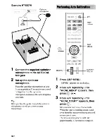 Предварительный просмотр 26 страницы Sony HT-SF470 Operating Instructions Manual