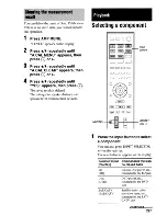 Предварительный просмотр 29 страницы Sony HT-SF470 Operating Instructions Manual