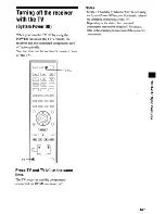 Предварительный просмотр 43 страницы Sony HT-SF470 Operating Instructions Manual