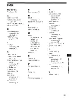 Предварительный просмотр 75 страницы Sony HT-SF470 Operating Instructions Manual