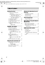 Preview for 4 page of Sony HT-SF800M Operating Instructions Manual