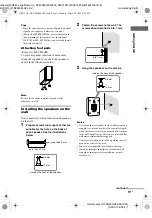 Preview for 13 page of Sony HT-SF800M Operating Instructions Manual