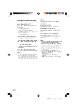 Предварительный просмотр 22 страницы Sony HT-SL40 Operating Instructions Manual