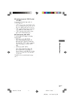 Предварительный просмотр 31 страницы Sony HT-SL40 Operating Instructions Manual