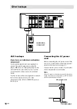 Preview for 10 page of Sony HT-SL7 Operating Instructions Manual