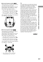 Preview for 15 page of Sony HT-SL7 Operating Instructions Manual