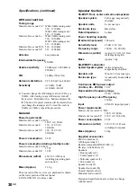 Preview for 30 page of Sony HT-SL7 Operating Instructions Manual