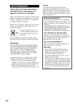 Preview for 38 page of Sony HT-SL7 Operating Instructions Manual