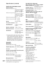 Preview for 102 page of Sony HT-SL7 Operating Instructions Manual