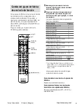 Preview for 108 page of Sony HT-SL7 Operating Instructions Manual