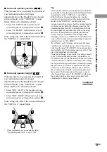 Предварительный просмотр 15 страницы Sony HT-SL7A Operating Instructions Manual