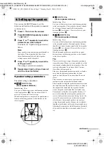 Preview for 17 page of Sony HT-SL900W Operating Instructions Manual