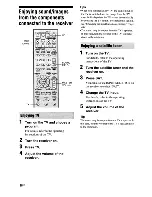 Preview for 28 page of Sony HT-SS360 Operating Instructions Manual